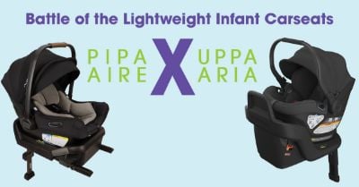 Battle of the Lightweight Infant Carriers - Nuna Pipa Aire versus Uppa Aire